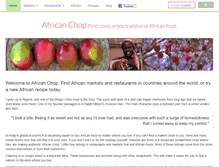 Tablet Screenshot of africanchop.com